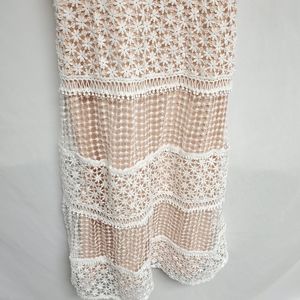 Lulus Dance With Joy Lace Midi Dress 